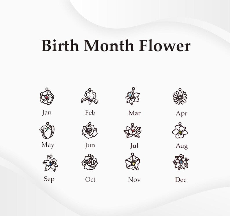 RERUN: Radiant Roots Name and Flower Necklace