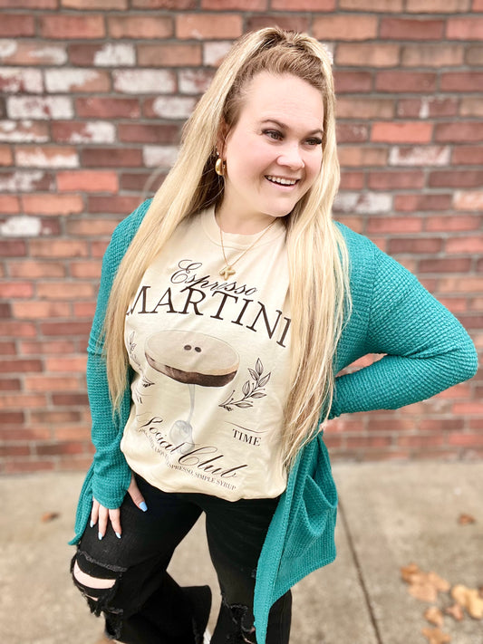 READY TO SHIP: Espresso Martini - Comfort Colors Tshirt