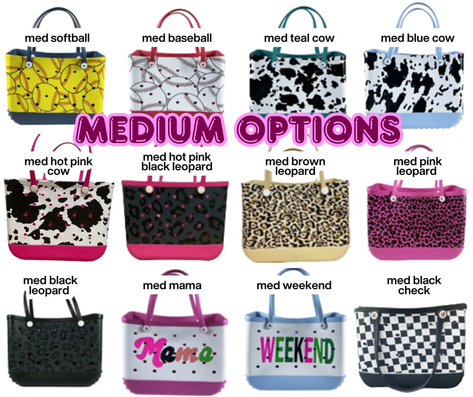 PREORDER: MEDIUM EVA CUSTOM TOTES 11.24.25