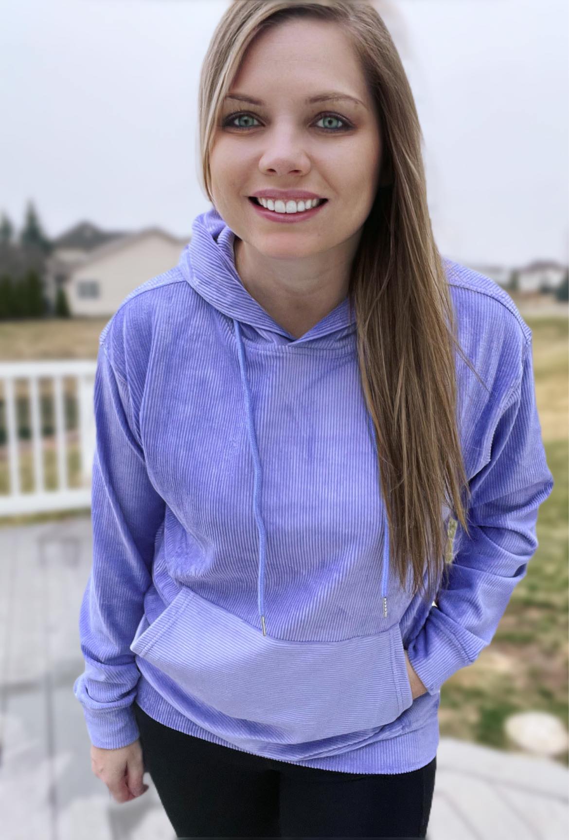 1 WEEK TAT:  THE CHARLIZE CORDUROY HOODIE (FOREVER3AM BRANDED)-