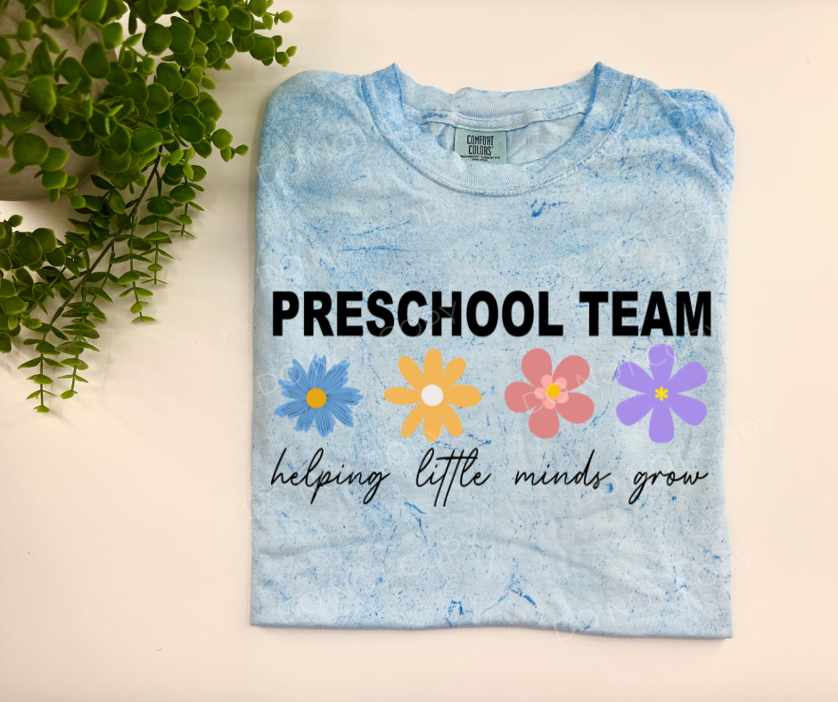 #141 - Preschool Team - DIRECT TO FILM PRINT ONLY