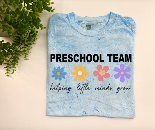 #141 - Preschool Team - DIRECT TO FILM PRINT ONLY
