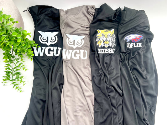 Quarter Zip Mascot Pullover