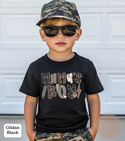 Neutral Mama’s Boy Stacked - YOUTH - Custom