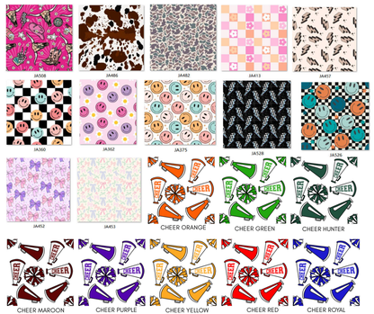 PREORDER: Custom Print TWO PIECE SET ( kids and adults) - provided seamless 9.15.25