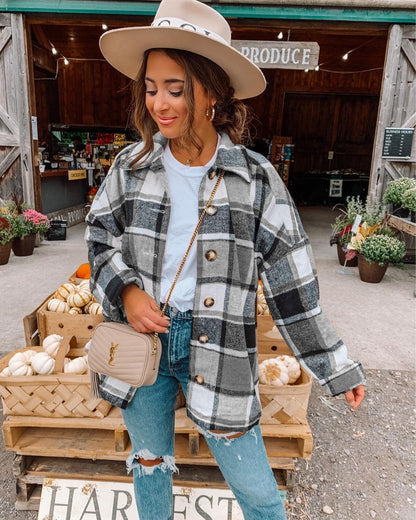 PREORDER: Fall Flannel Shacket  9.2.25