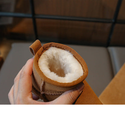 PREORDER: Faux Fur and Suede Mini Boots 9.2.25