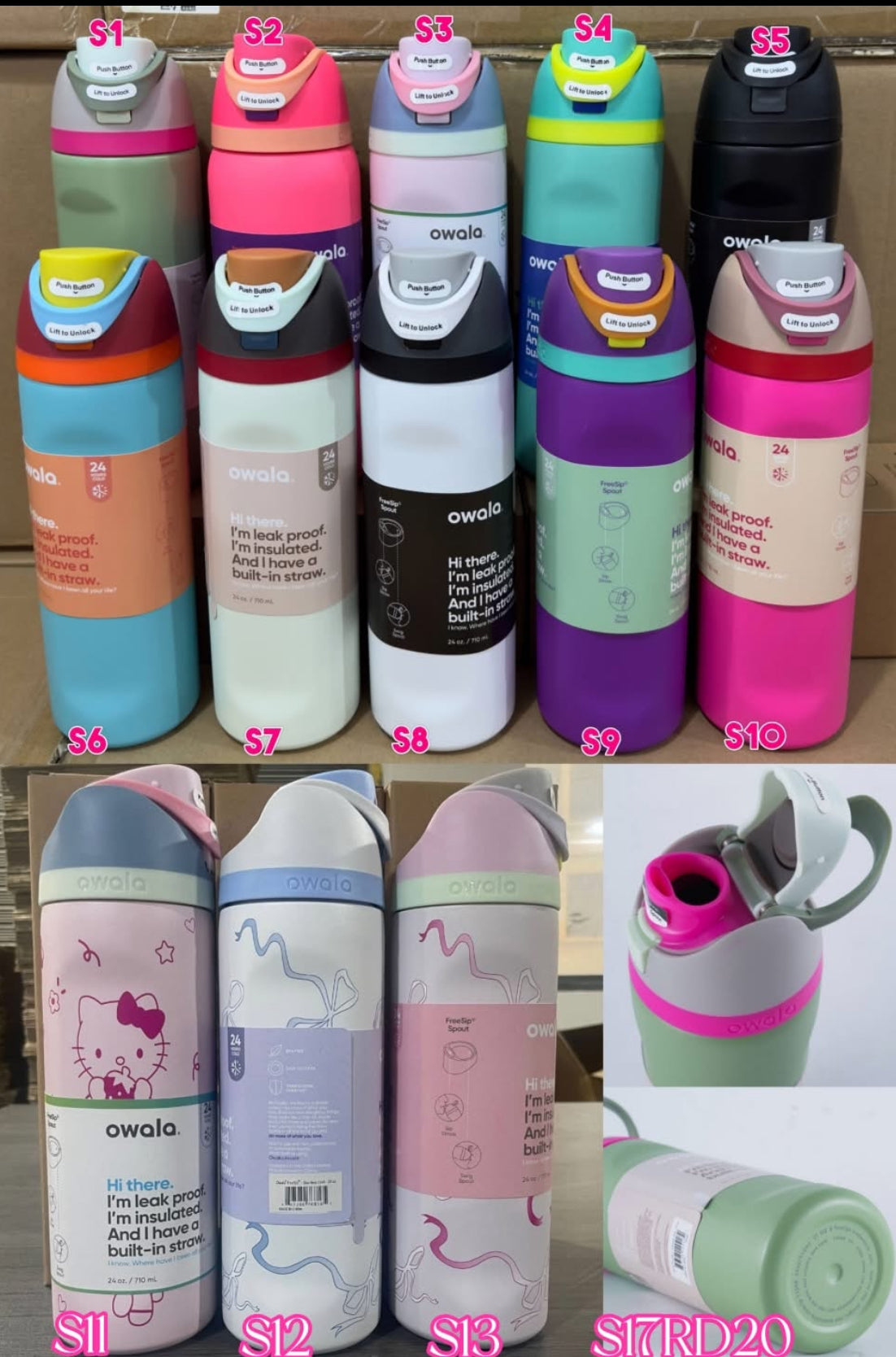 Free Sip Sports Bottle