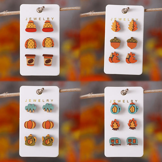 Wooden Fall Stud Packs