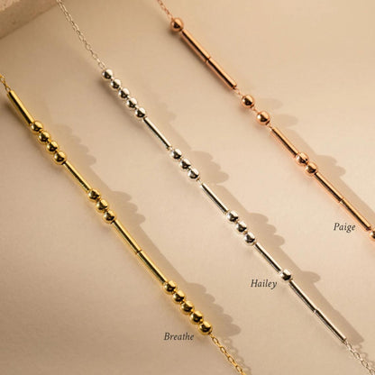 Preorder: Morse Code Necklaces