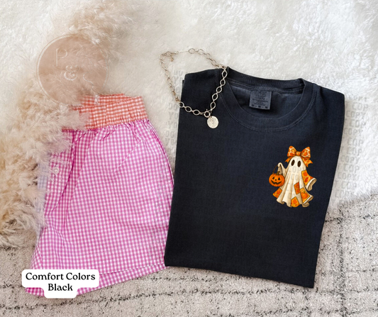 #118 - Halloween Cute Ghost - POCKET - DIRECT TO FILM PRINT ONLY