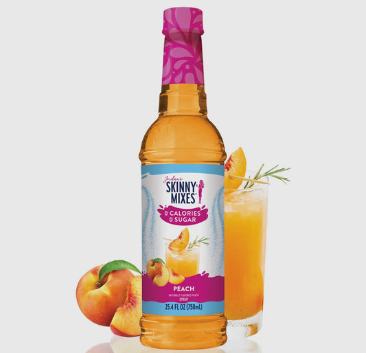 READY TO SHIP: Jordan Skinny Mix Sugar Free Peach Syrup
