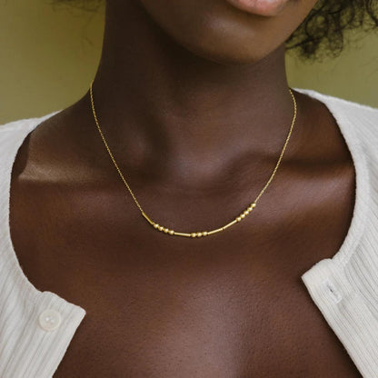 Preorder: Morse Code Necklaces
