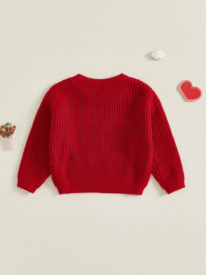 PREORDER: Mama's & Daddy's Valentine Knit Sweater 1.12.26