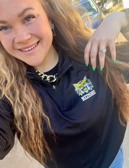 Quarter Zip Mascot Pullover