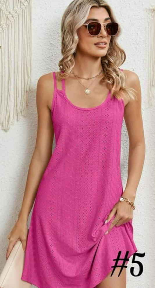 READY TO SHIP: Large - The Daphne Solid Sleeveless Dress