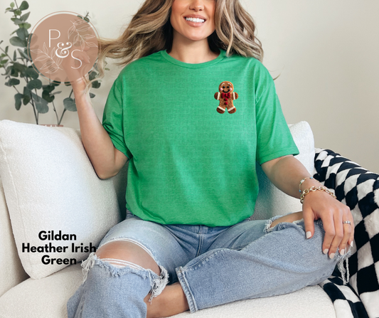 #179 - Gingerbread Faux Yarn - POCKET - DIRECT TO FILM PRINT ONLY