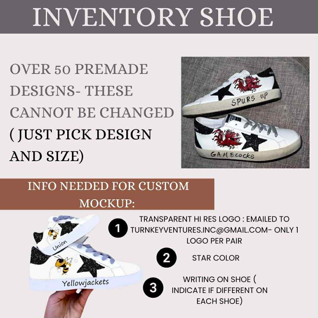 PREORDER: CUSTOM Tennis Shoes