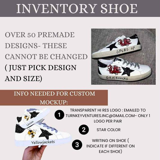 PREORDER: CUSTOM Tennis Shoes