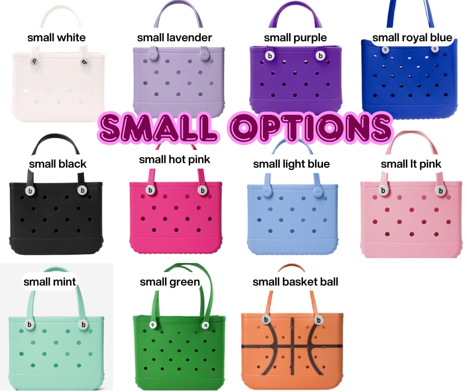Preorder: SMALL EVA TOTES CUSTOM LOGO 11.24.25