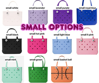 Preorder: SMALL EVA TOTES CUSTOM LOGO 11.24.25