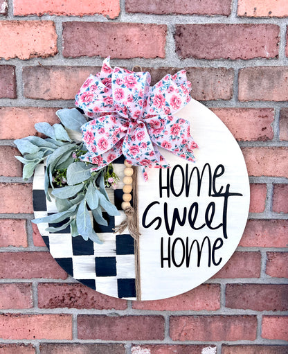 Home Sweet Home - 18” Door Hanger