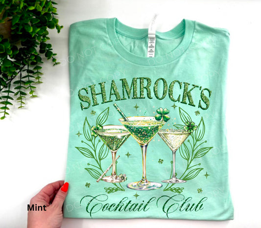 Shamrock’s Cocktail Club Faux (Fake) Glitter - Custom