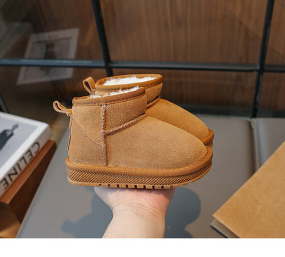 PREORDER: Faux Fur and Suede Mini Boots 9.2.25