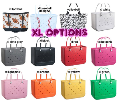 PREORDER: XL EVA CUSTOM TOTE BAG 11.24.25