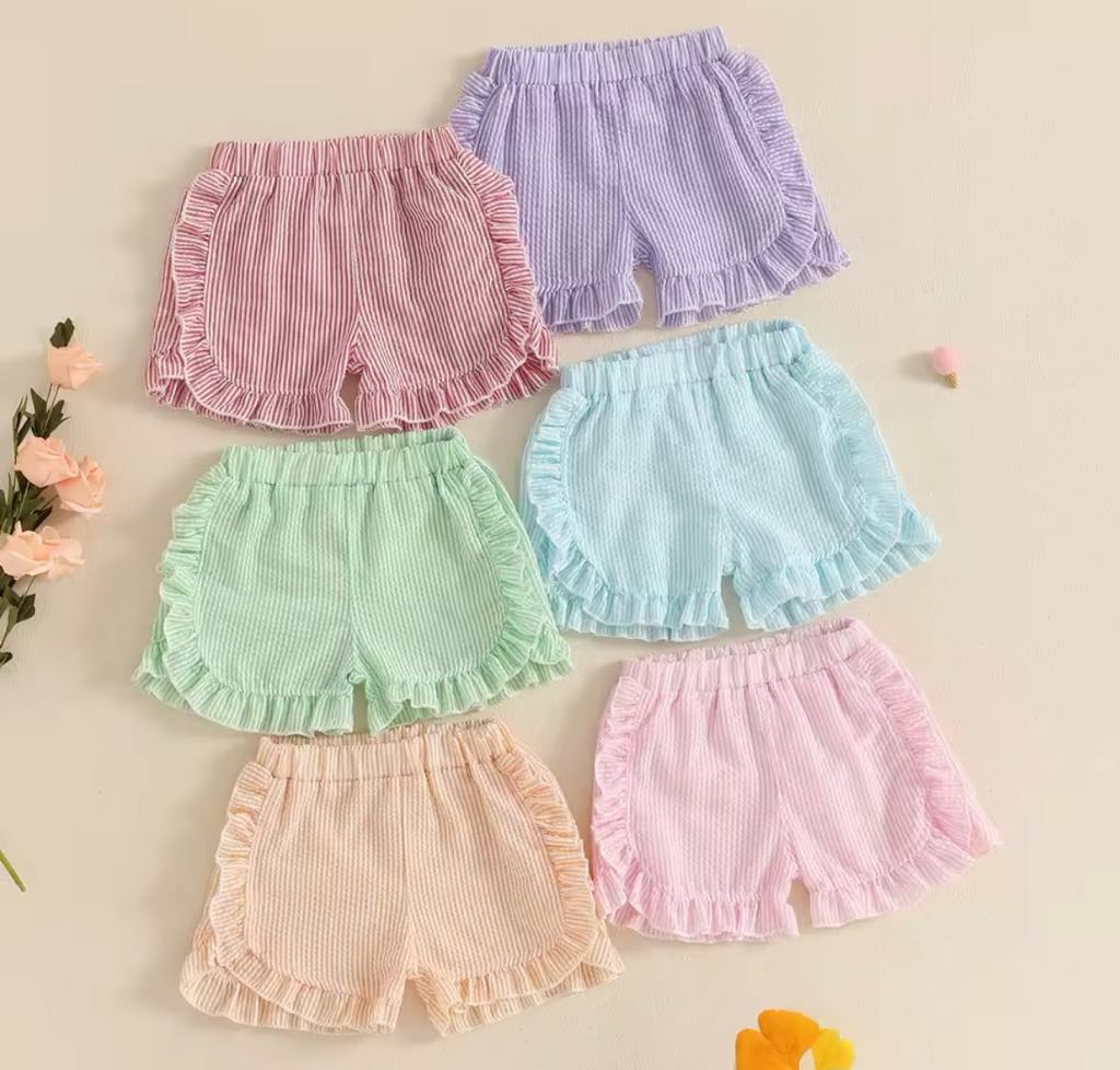PREORDER: RERUN The Ribbed and Ruffle Shorts 5.19.25