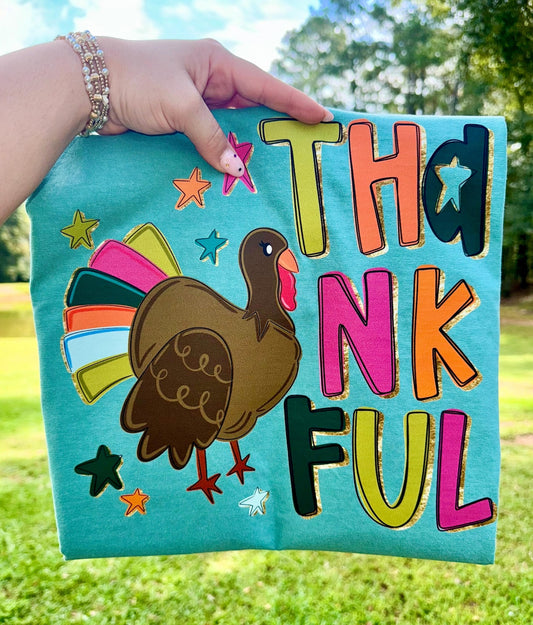 Thankful Turkey Doodle - Custom