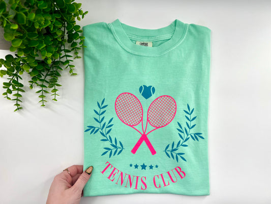 READY TO SHIP: MEDIUM - Tennis Club Tshirt