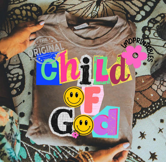 Child Of God Doodle - Custom