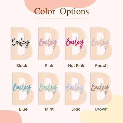 PREORDER: Personalized Name Wood Earring Holder 1.12.26