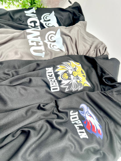 Quarter Zip Mascot Pullover