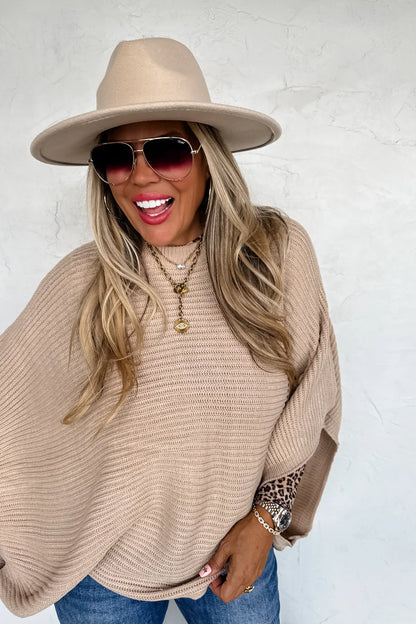 PREORDER - FALL MEG PULLOVER PONCHO ✨ETA MID NOVEMBER✨