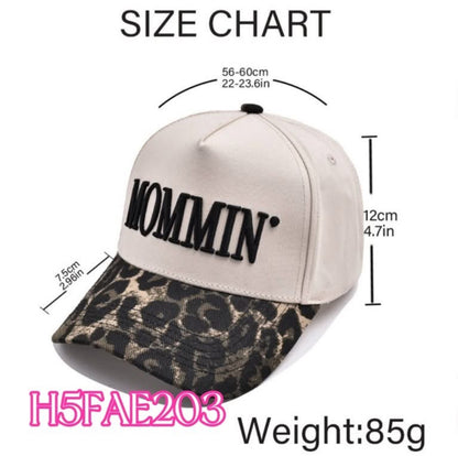 BOUTIQUE PREORDER: Mommin’ Embroidered Baseball Cap