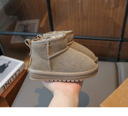 PREORDER: Faux Fur and Suede Mini Boots 9.2.25