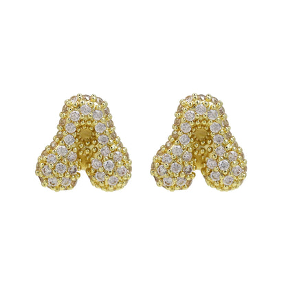 *Preorder: Bold Initial Bubble Studs*