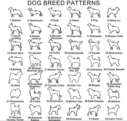 *Preorder: Custom Pet Name and Silhouette Necklace*