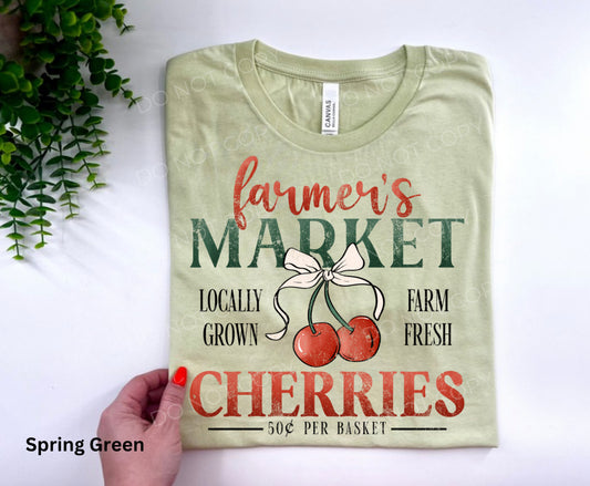 Farmers Market Cherries - CUSTOM
