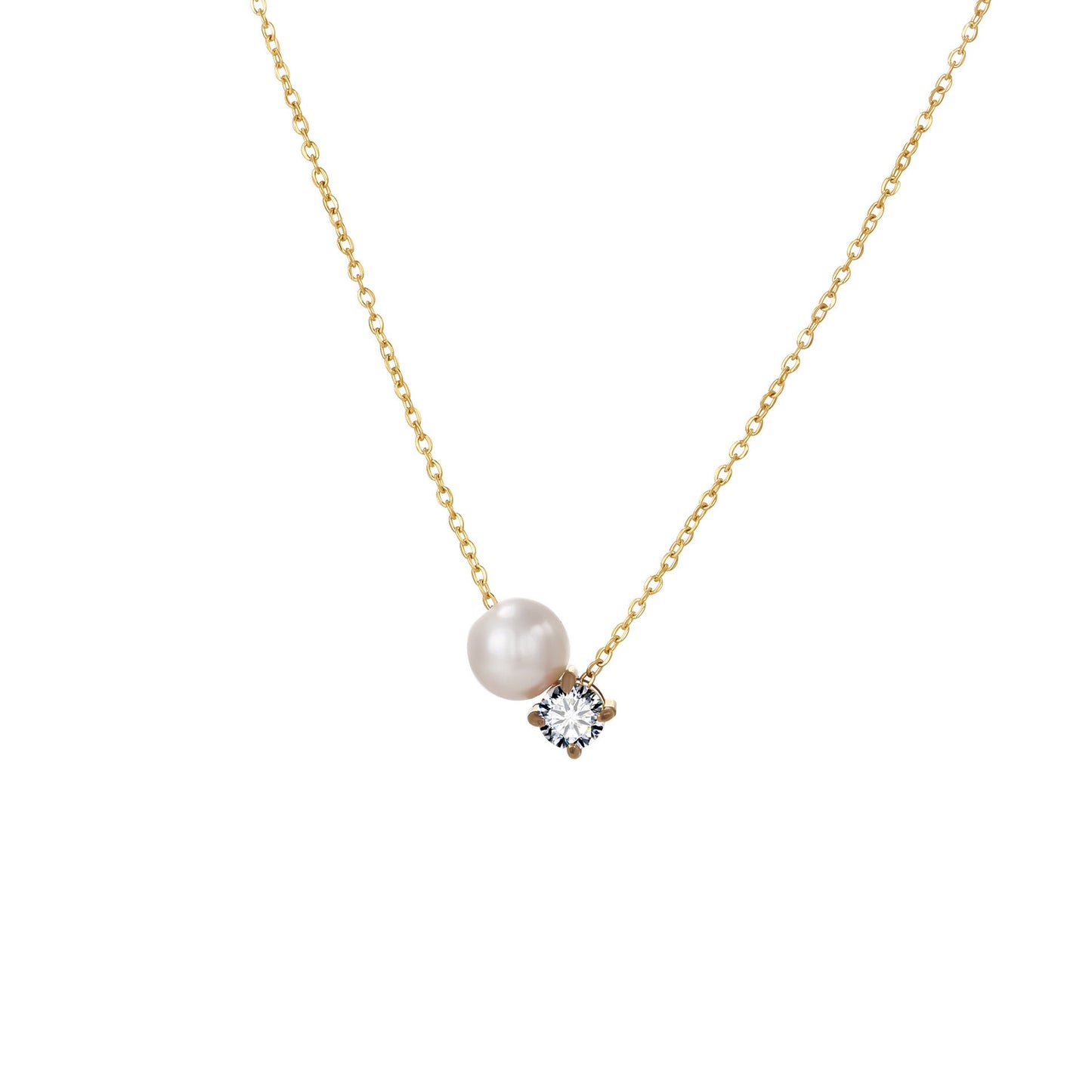 Preorder: Pearl and Birthstone Necklace