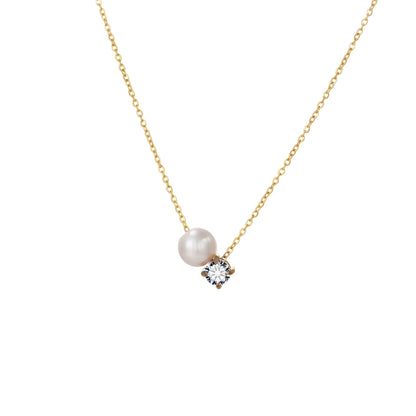 Preorder: Pearl and Birthstone Necklace