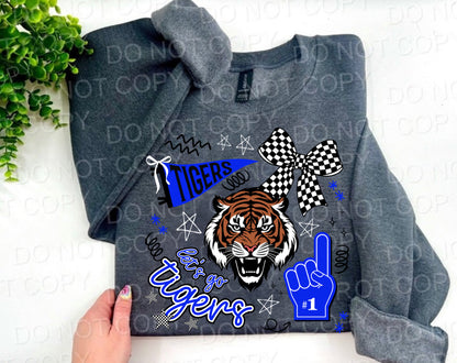 Let’s Go Tigers Collage - Custom