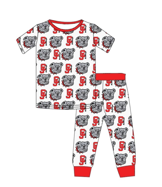 RTS: Carl Junction Bulldogs Bamboo Pant Set