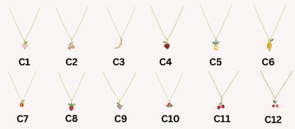 Fruitful Charm Necklace