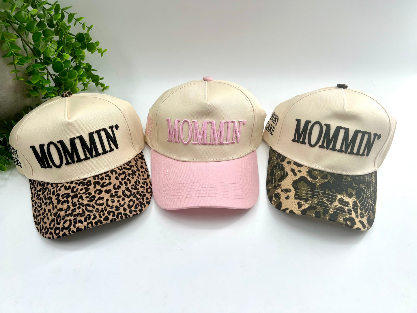 READY TO SHIP: Mommin’ Embroidered Baseball Cap
