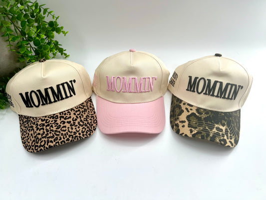 READY TO SHIP: Mommin’ Embroidered Baseball Cap