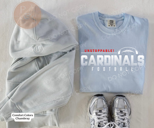 Unstoppable Cardinals Football - Custom