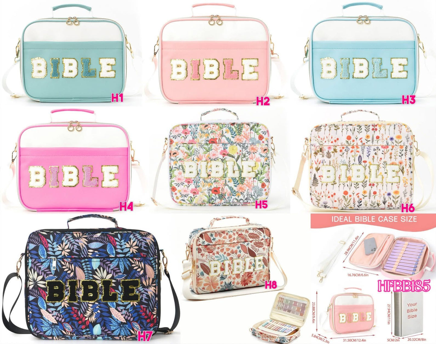 BOUTIQUE PREORDER: Bible Case With Strap